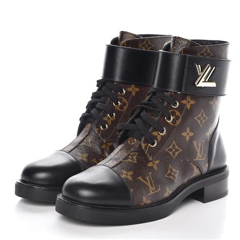 wonderland ranger lv boots|LOUIS VUITTON Calfskin Monogram Wonderland Flat Ranger .